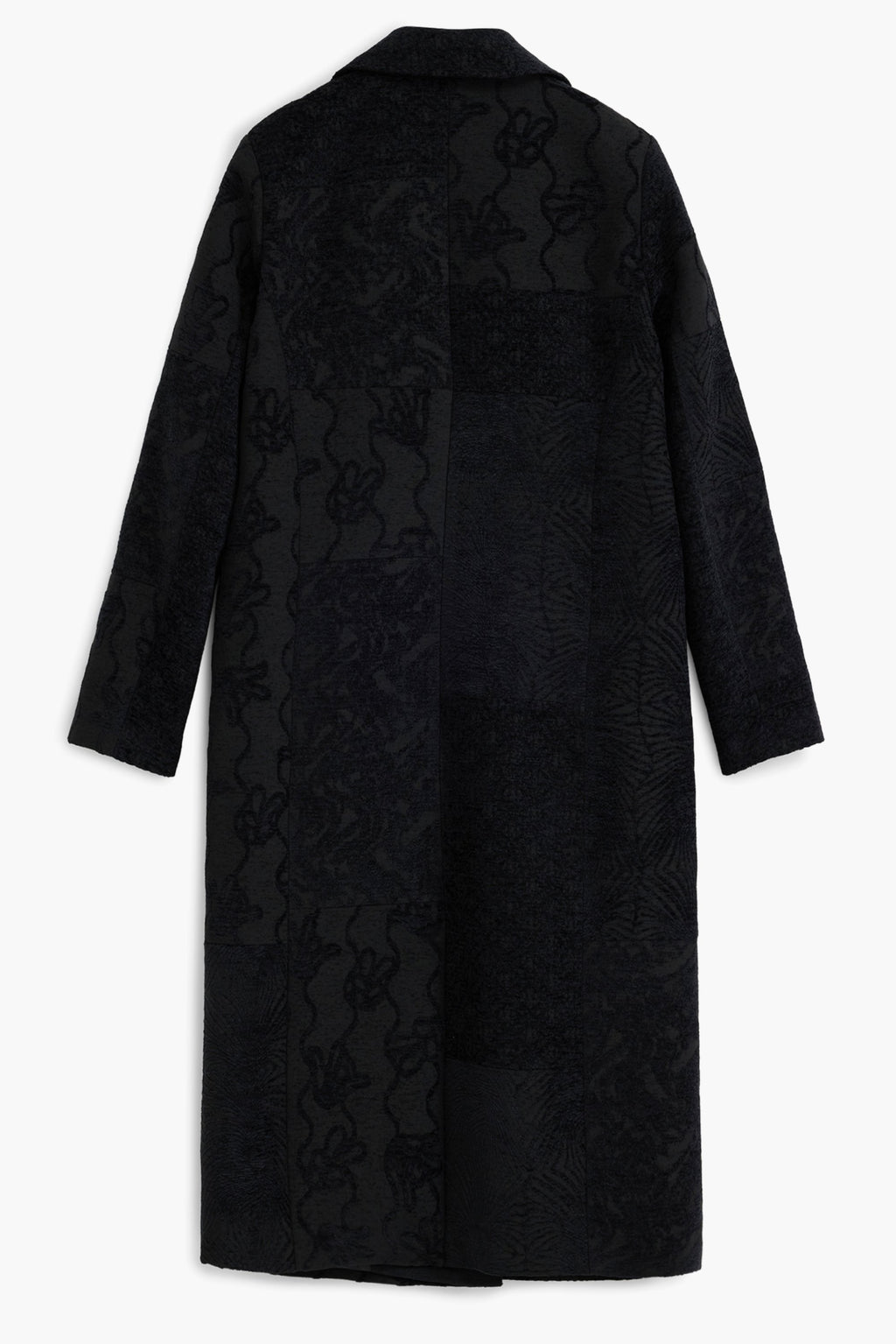 DESIGUAL WOMEN'S BLACK COAT