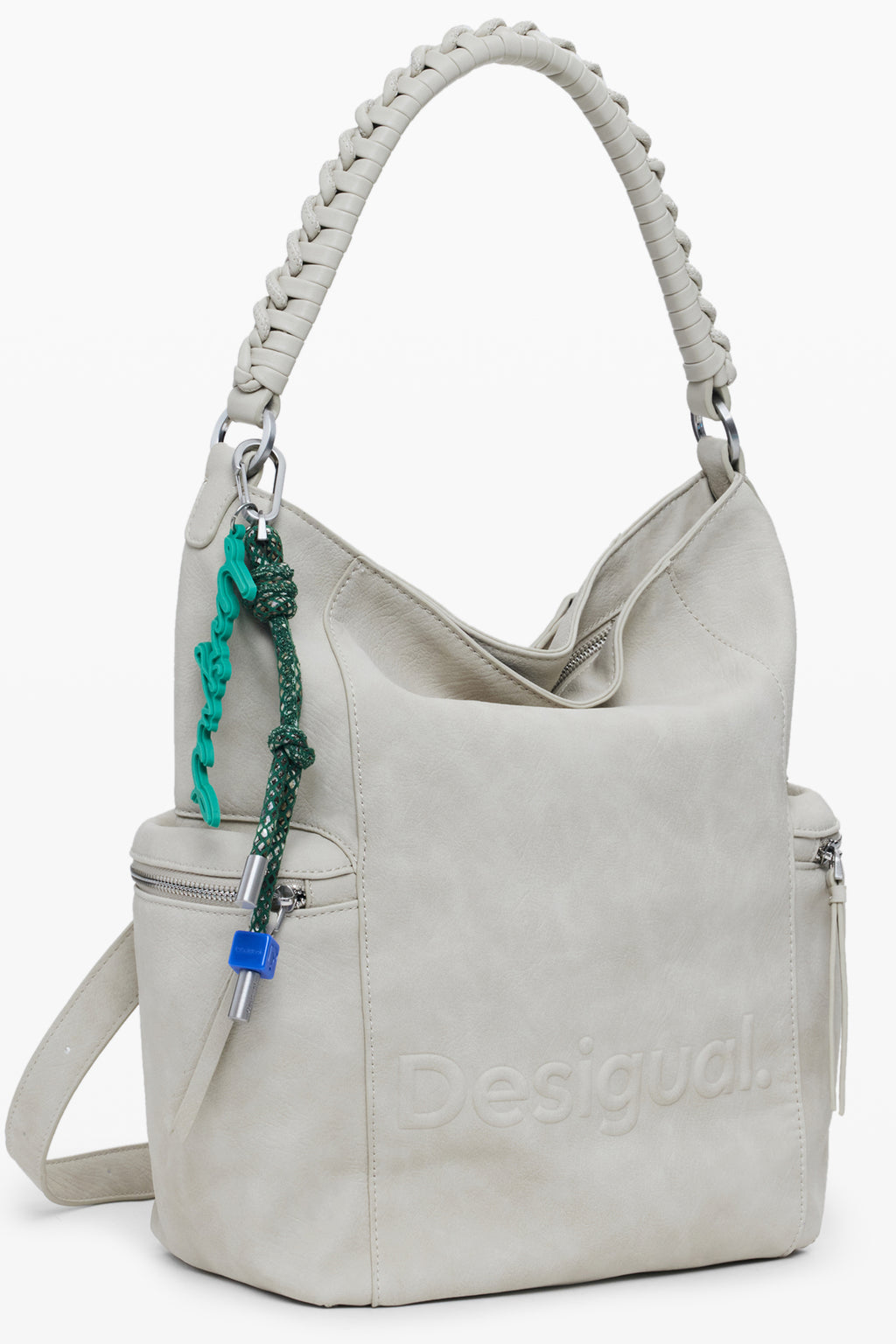 DESIGUAL WOMEN'S BEIGE BACKPACK