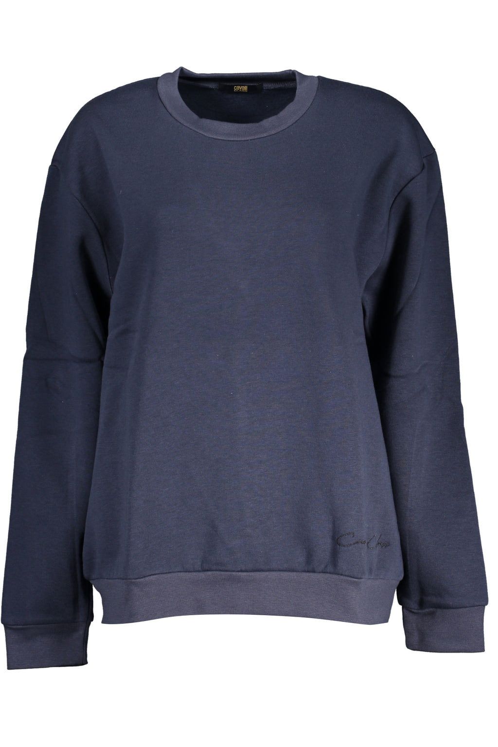 CAVALLI CLASS WOMEN'S ZIPLESS SWEATSHIRT BLUE