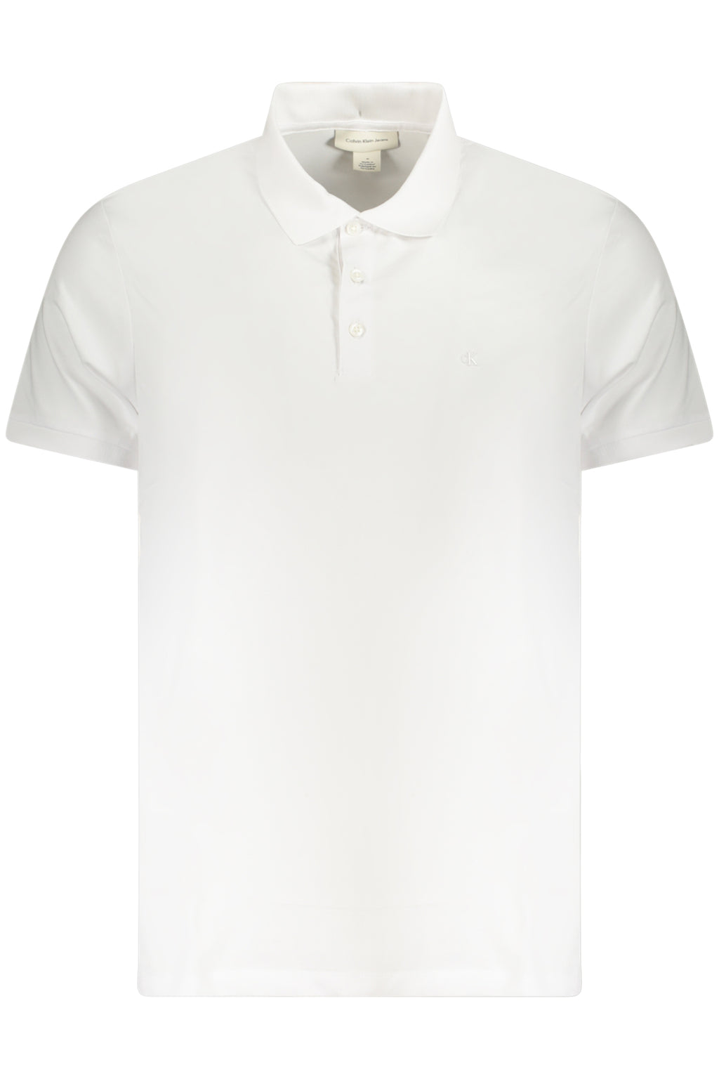 CALVIN KLEIN MEN'S SHORT SLEEVE POLO WHITE