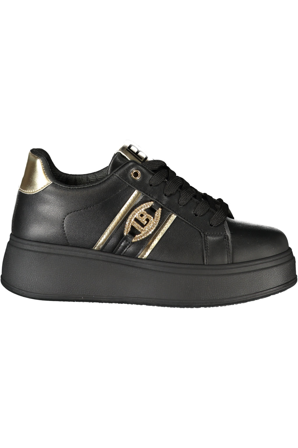 LAURA BIAGIOTTI WOMEN'S BLACK SPORTS SHOES