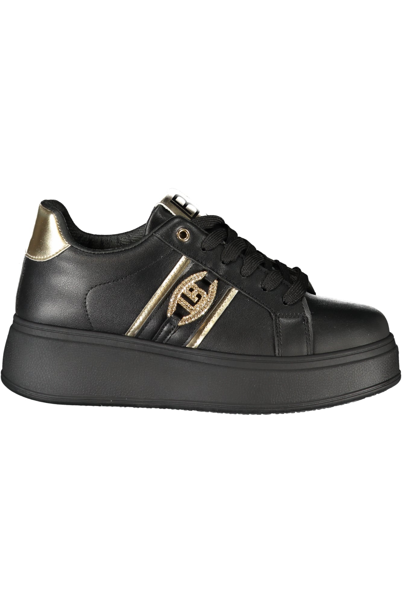 LAURA BIAGIOTTI WOMEN'S BLACK SPORTS SHOES