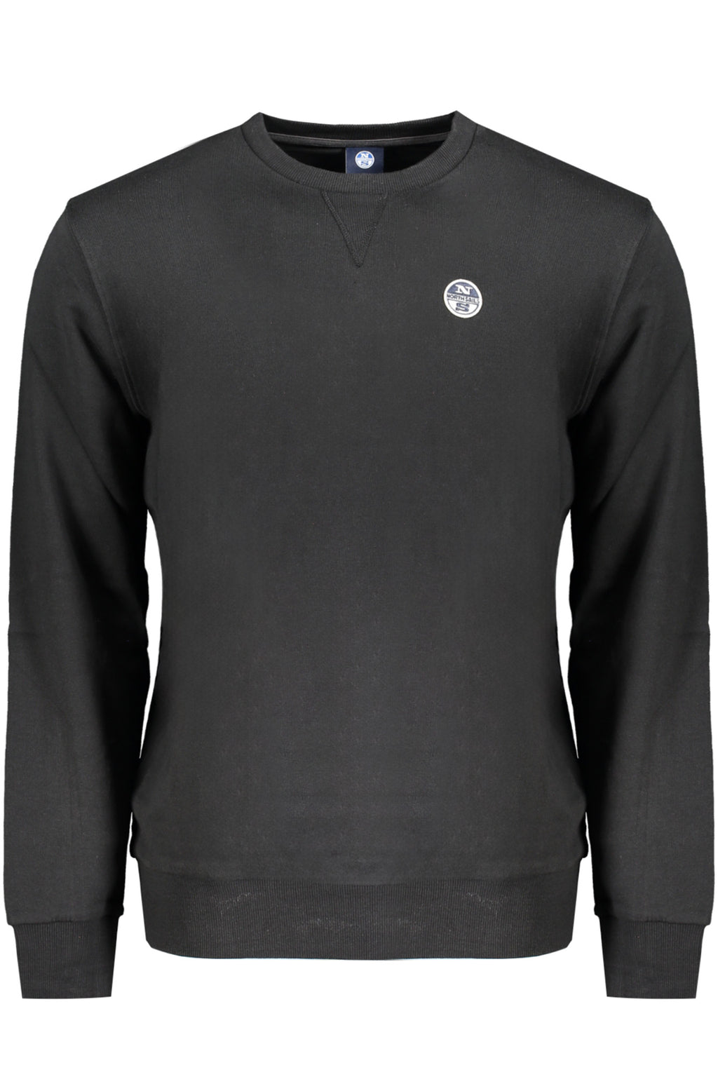 NORTH SAILS MEN'S BLACK ZIP-UP SWEATSHIRT