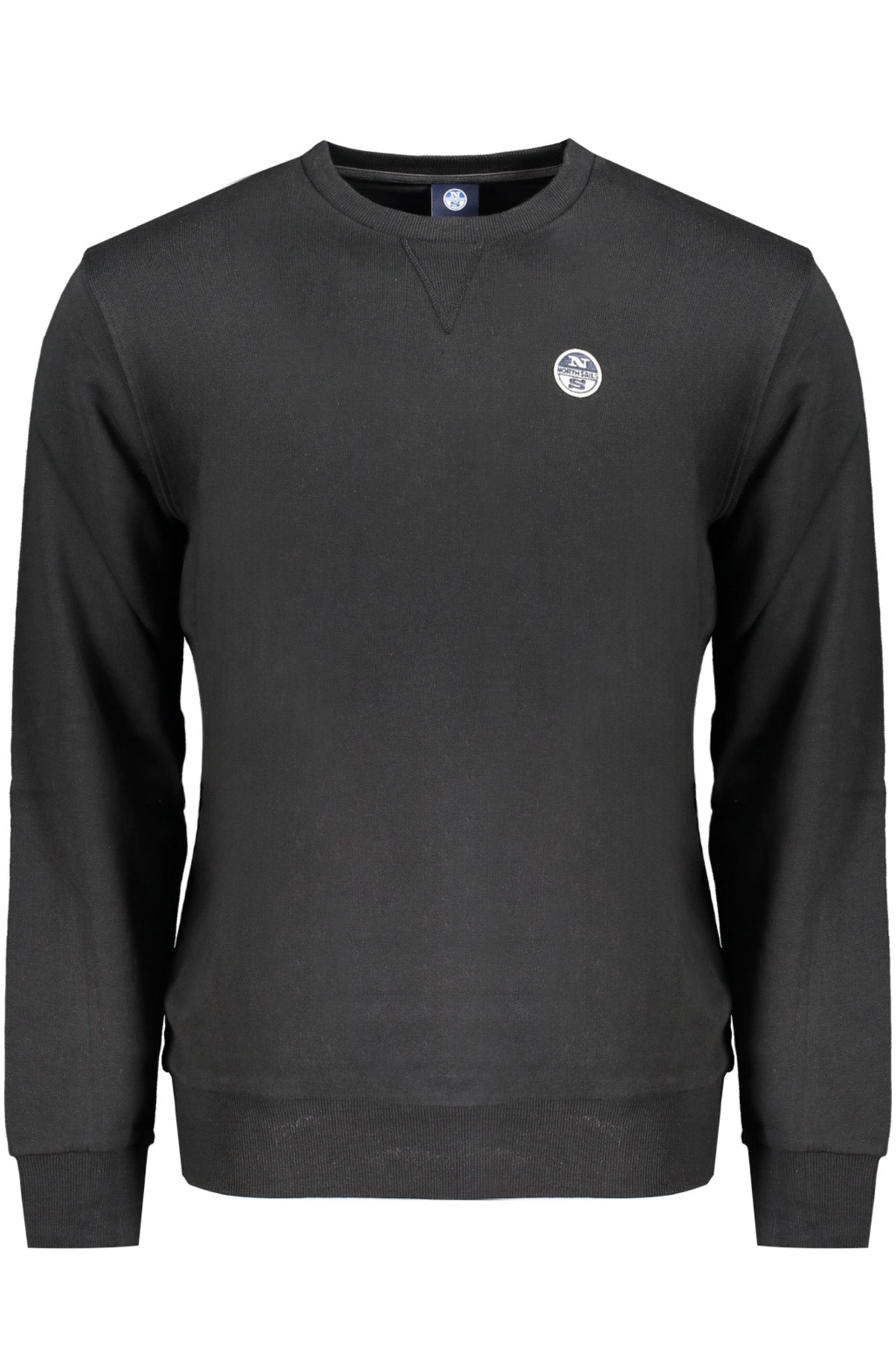 NORTH SAILS MEN'S BLACK ZIP-UP SWEATSHIRT
