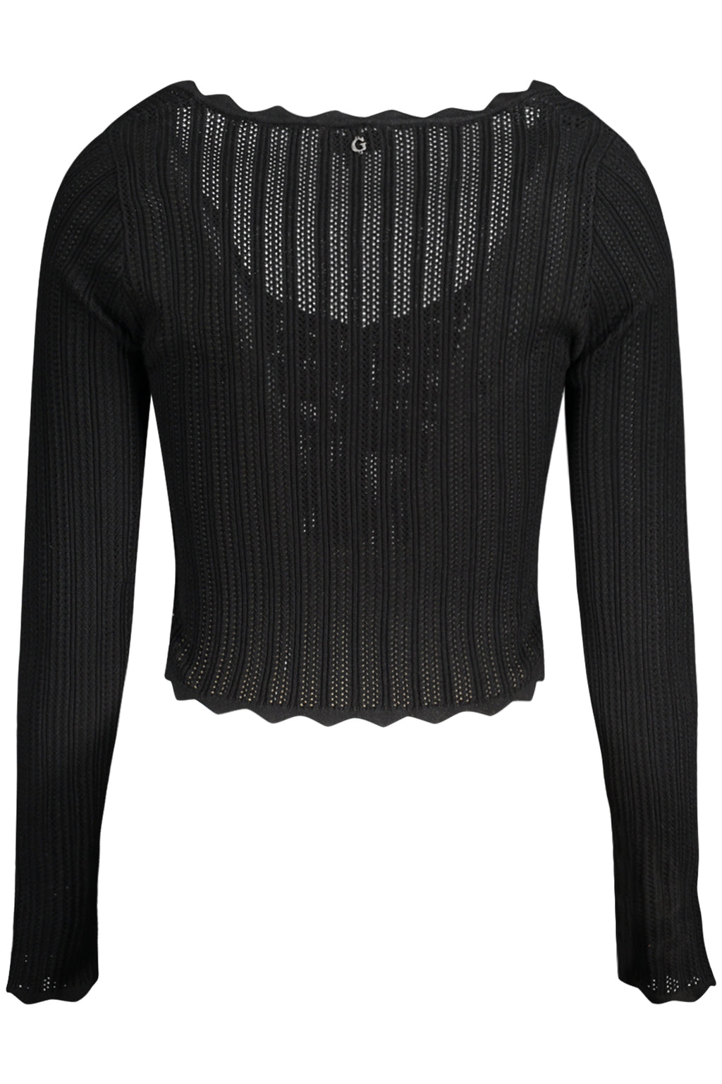 GUESS JEANS WOMEN'S BLACK SWEATER
