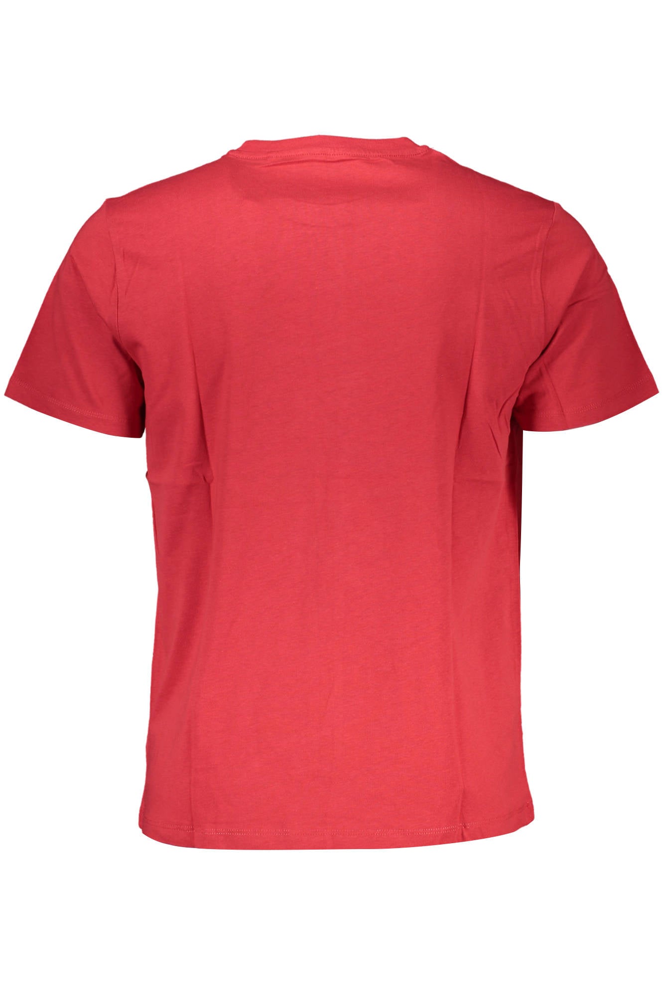GIAN MARCO VENTURI MEN'S SHORT SLEEVE T-SHIRT RED