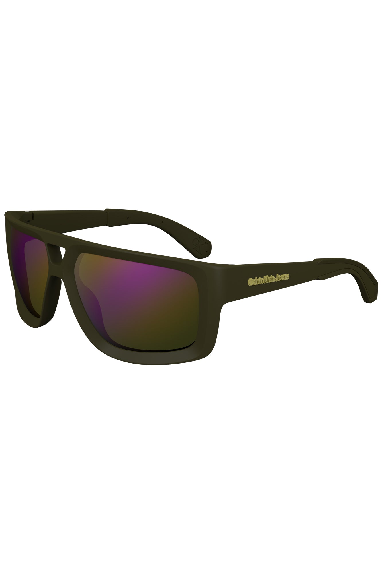 CALVIN KLEIN MEN'S SUNGLASSES GREEN