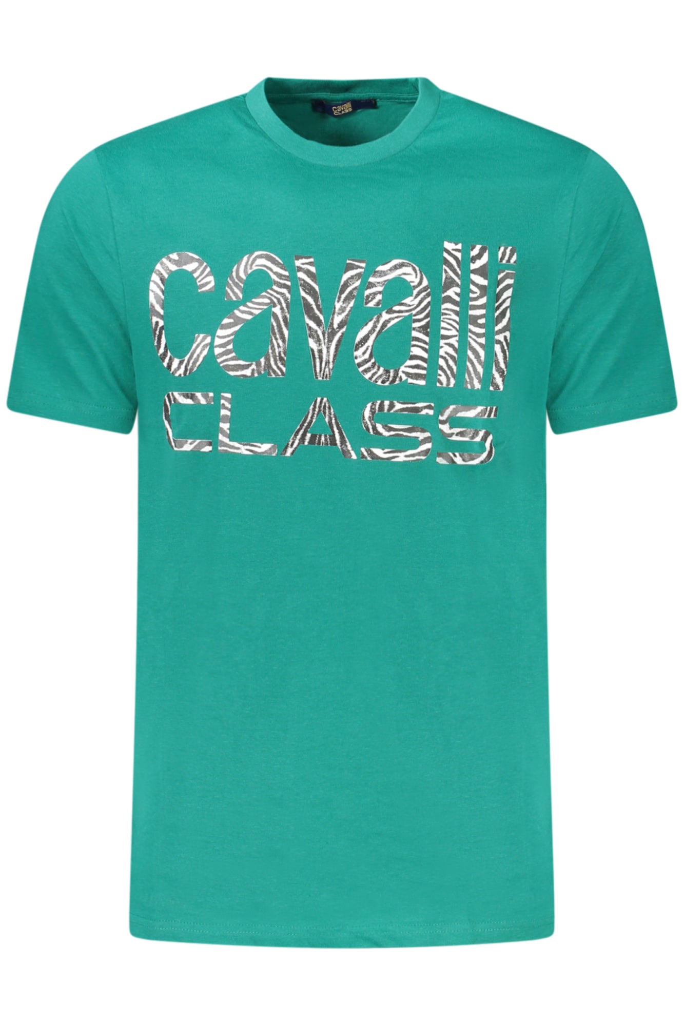CAVALLI CLASS SHORT SLEEVE T-SHIRT MEN GREEN