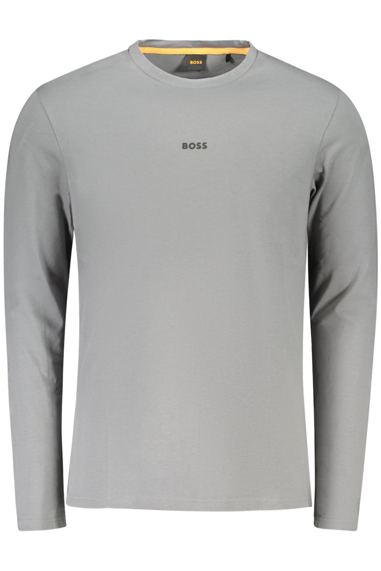 BOSS MEN'S LONG-SLEEVED T-SHIRT GREY