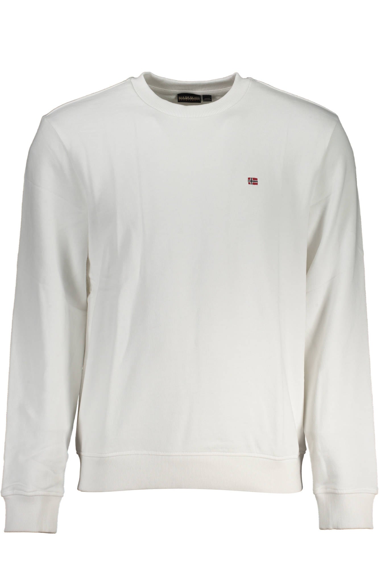 NAPAPIJRI SWEATSHIRT WITHOUT ZIP MEN WHITE