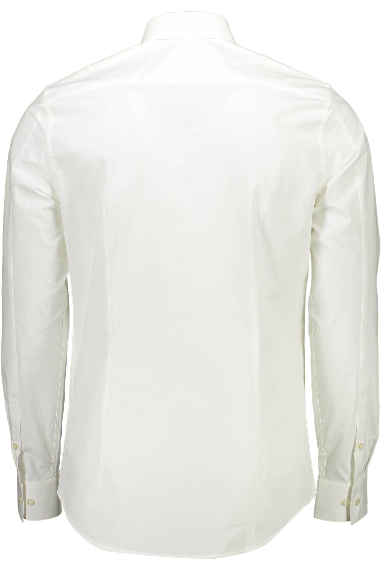 CALVIN KLEIN MEN'S WHITE LONG SLEEVE SHIRT