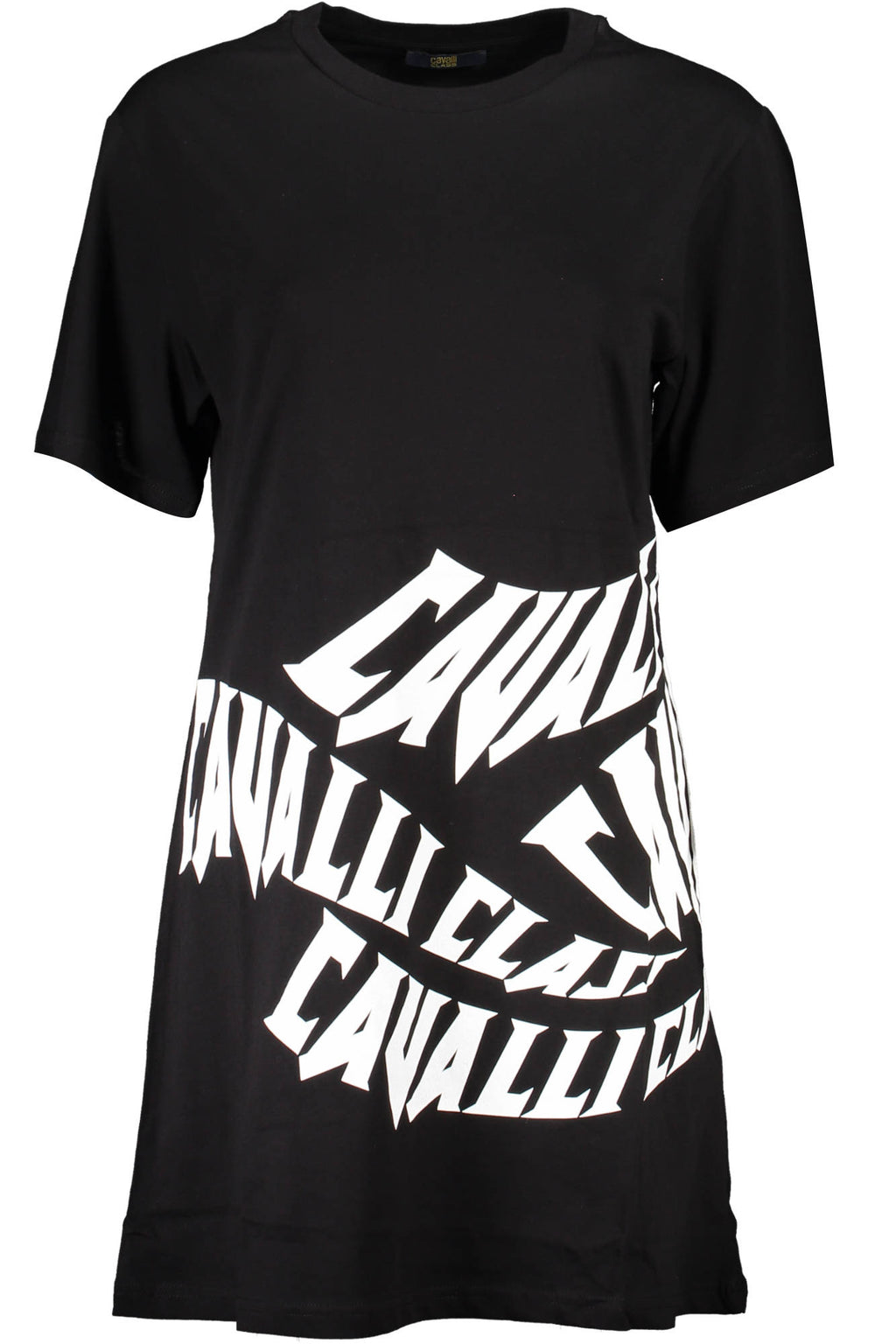 CAVALLI CLASS SHORT DRESS WOMEN BLACK