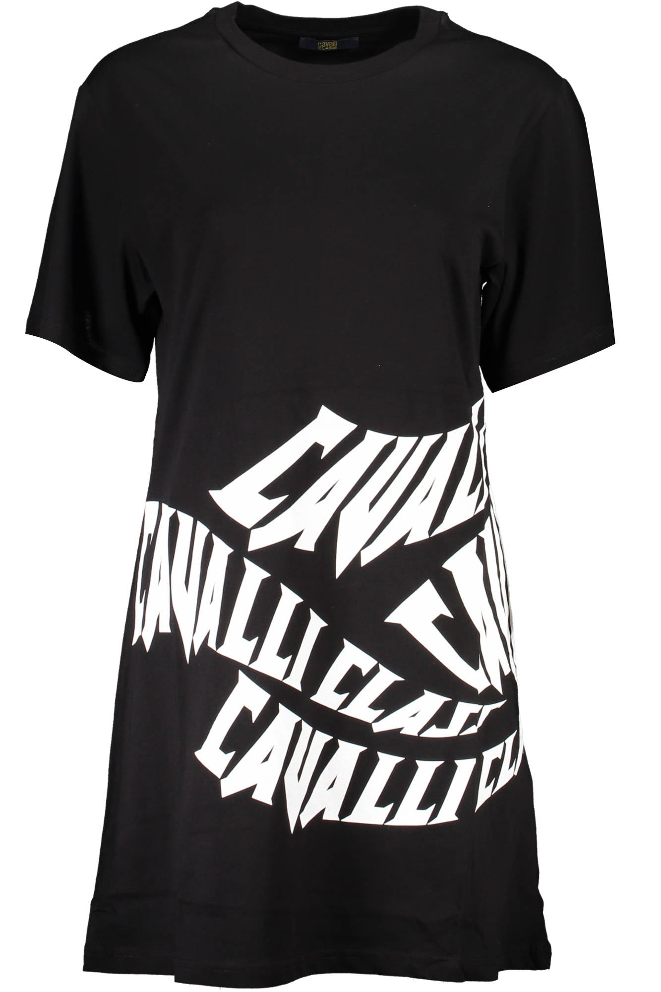 CAVALLI CLASS SHORT DRESS WOMEN BLACK
