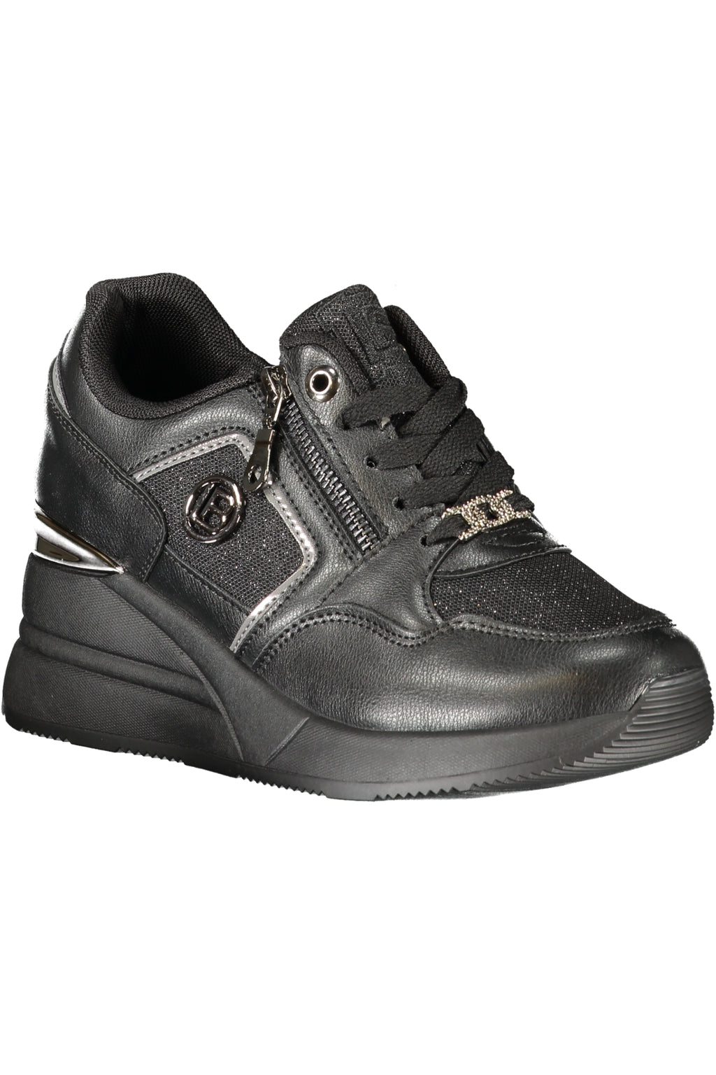 LAURA BIAGIOTTI WOMEN'S BLACK SPORTS SHOES