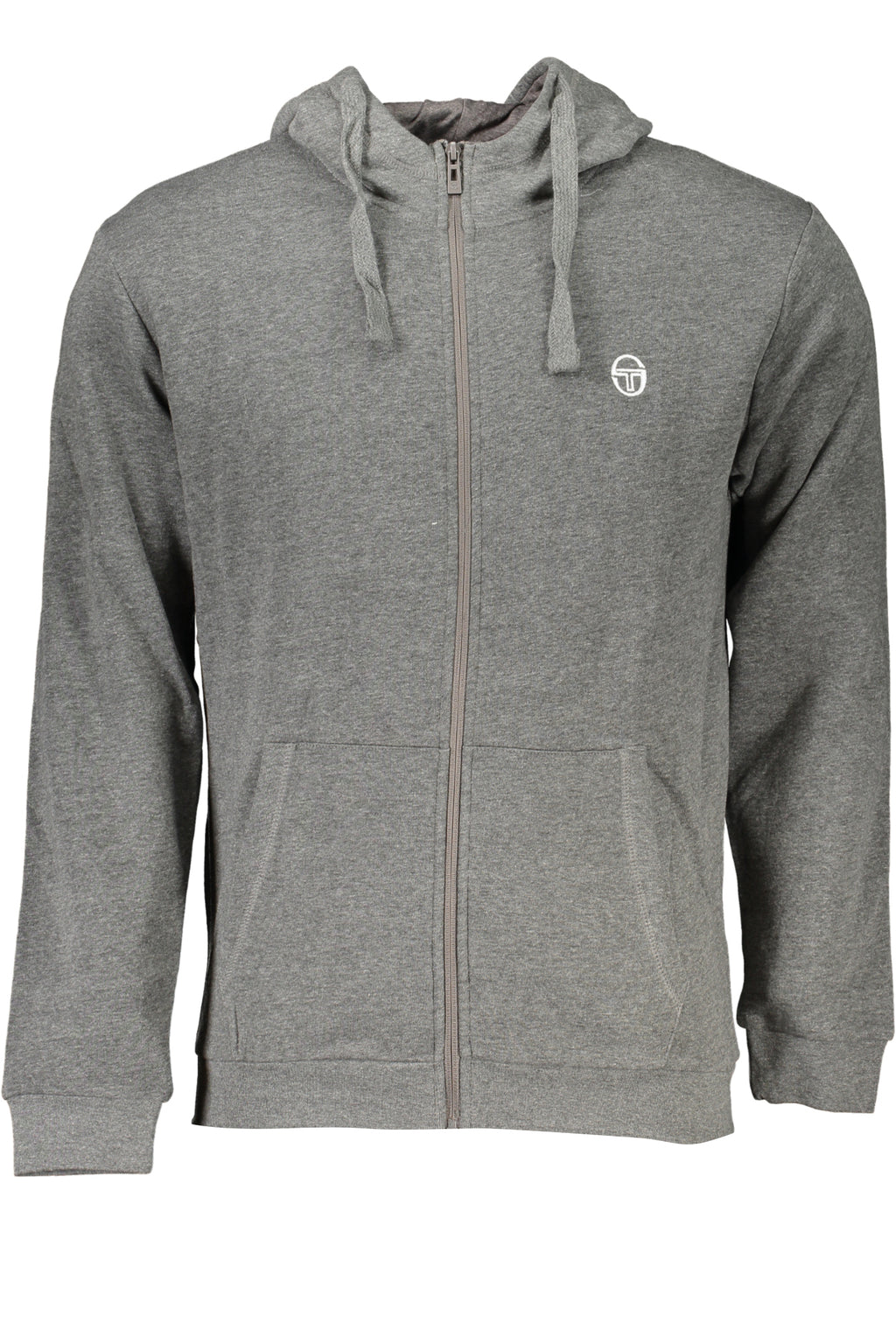 SERGIO TACCHINI MEN'S GRAY ZIP SWEATSHIRT