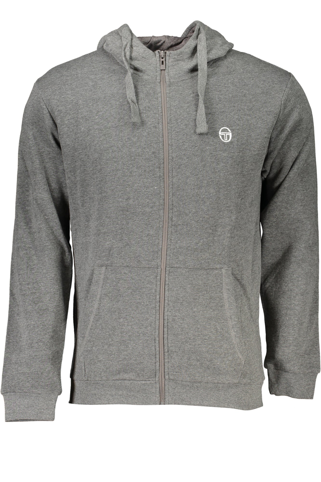 SERGIO TACCHINI MEN'S GRAY ZIP SWEATSHIRT