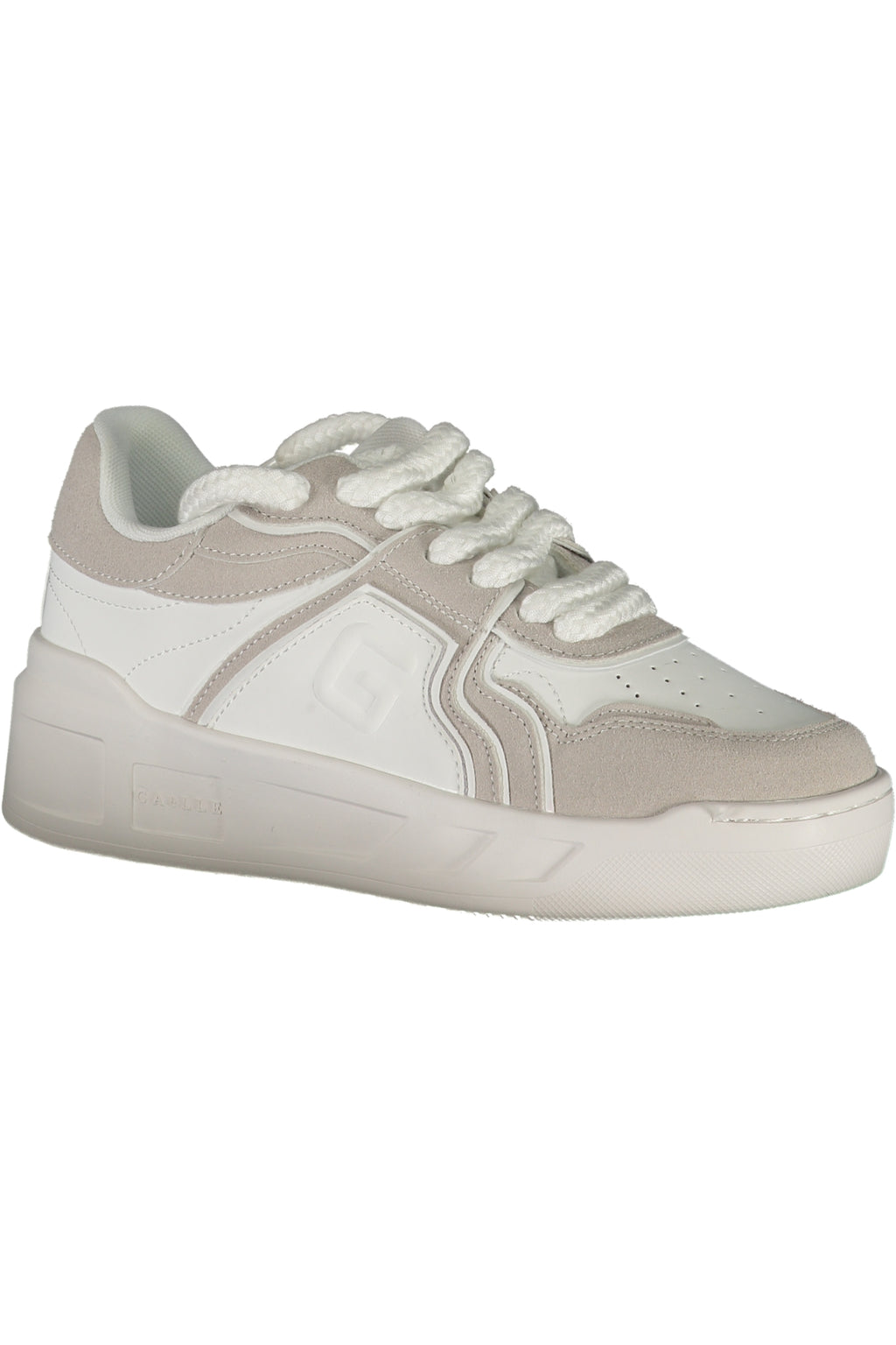GAELLE PARIS WHITE WOMEN'S SPORTS SHOES