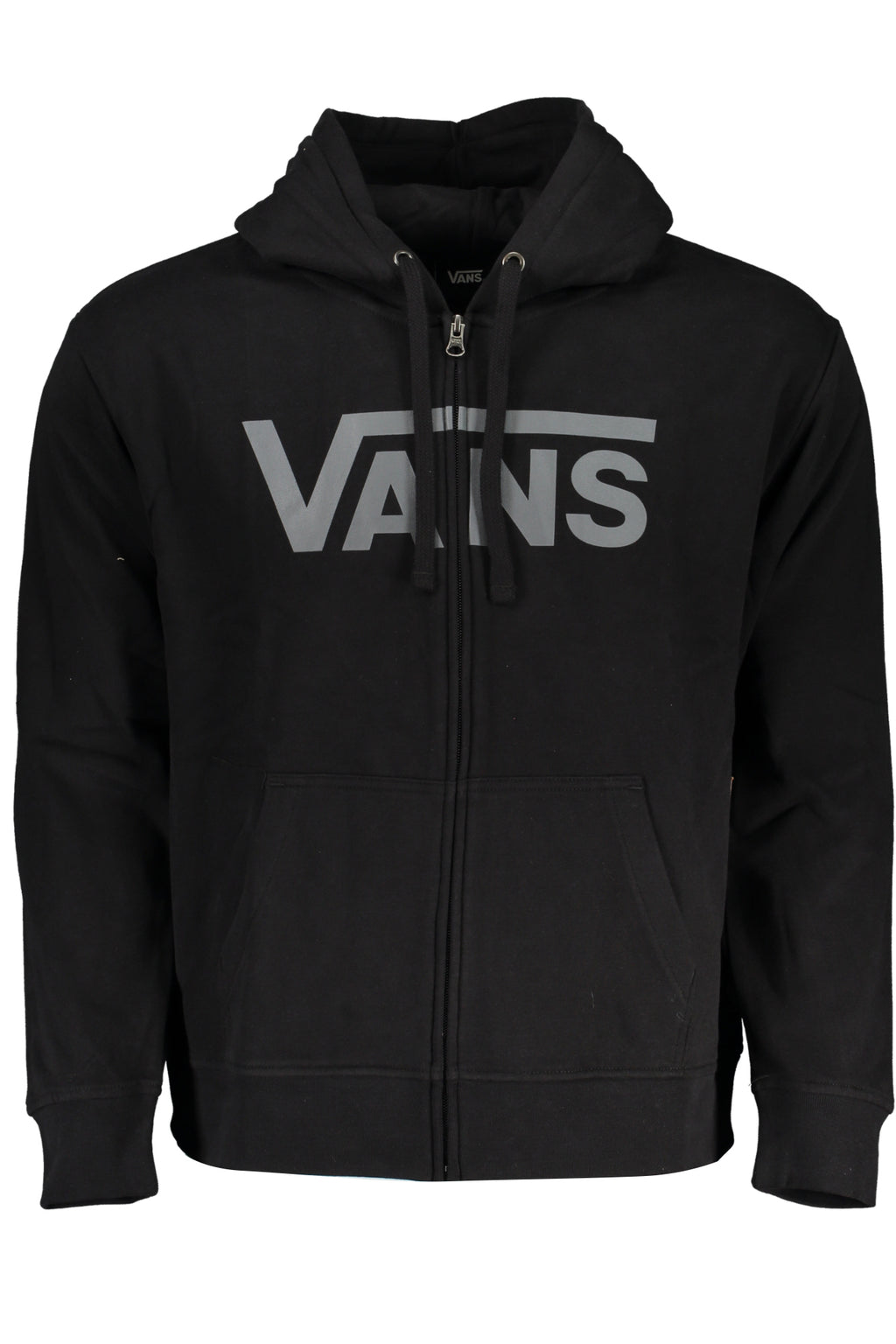 VANS MEN'S BLACK ZIP SWEATSHIRT