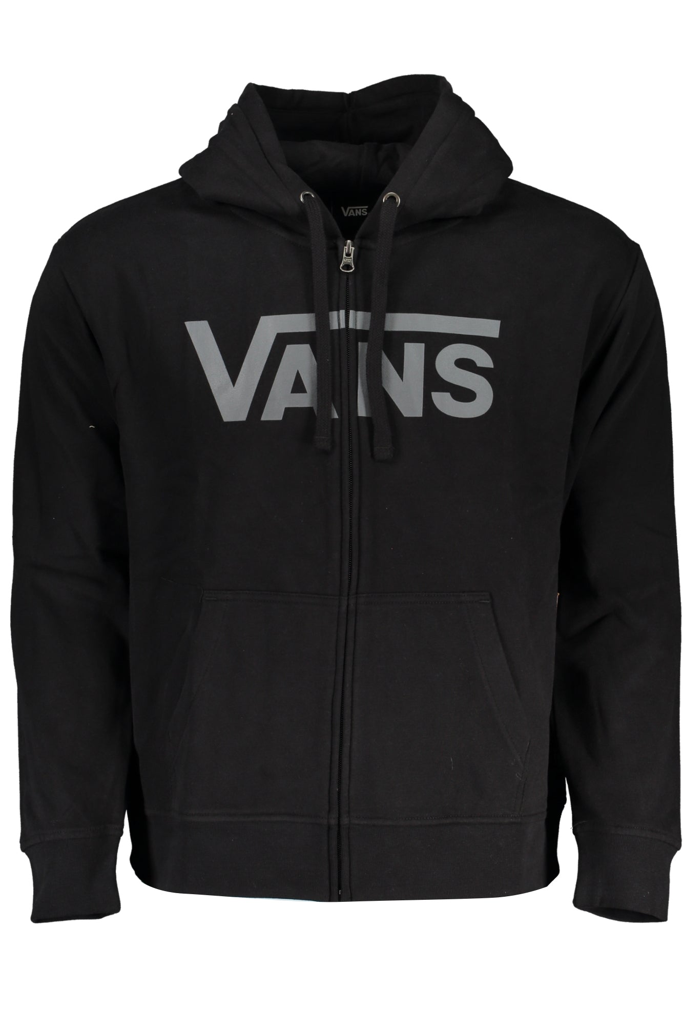 VANS MEN'S BLACK ZIP SWEATSHIRT