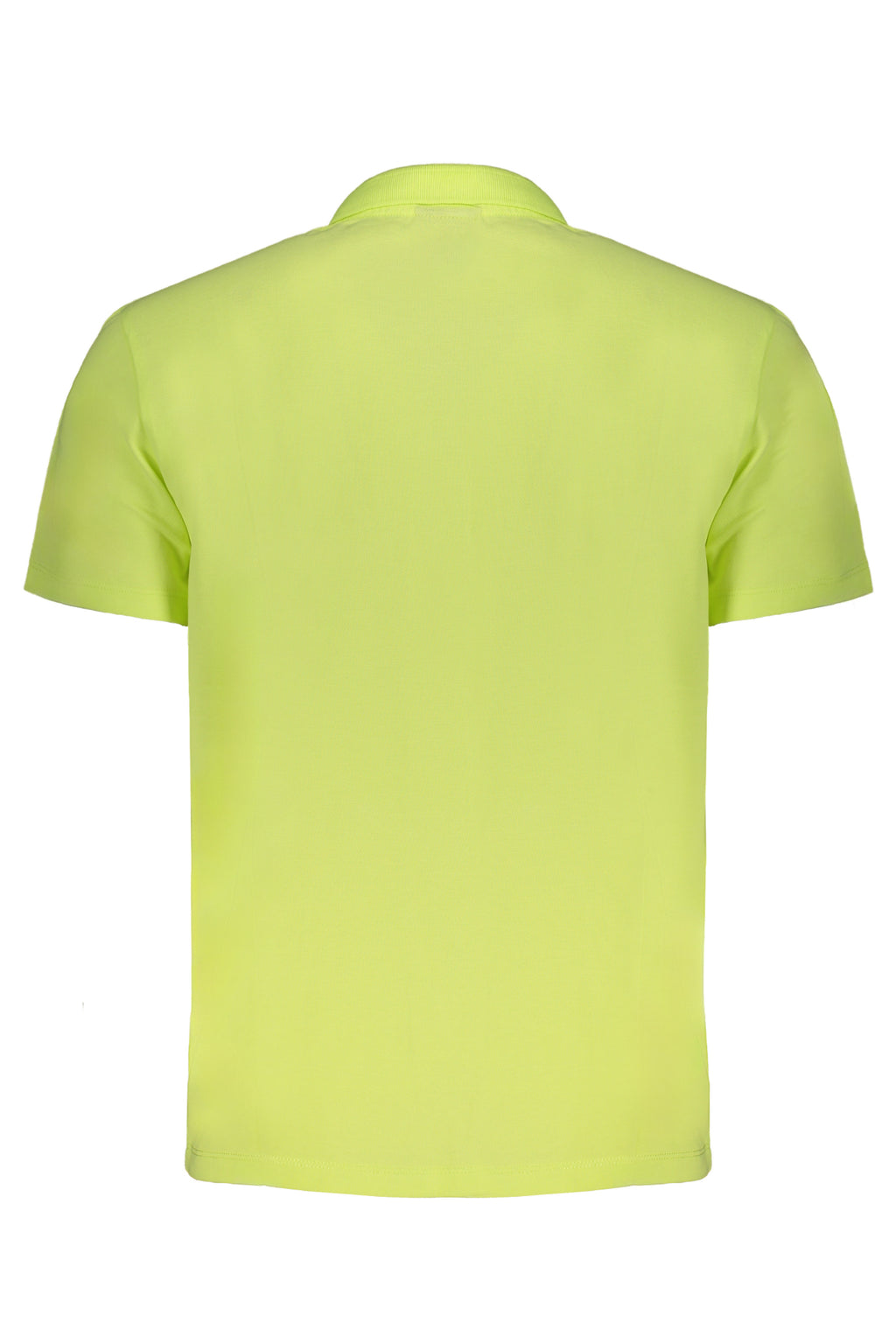 NAPAPIJRI YELLOW MEN'S SHORT SLEEVED T-SHIRT