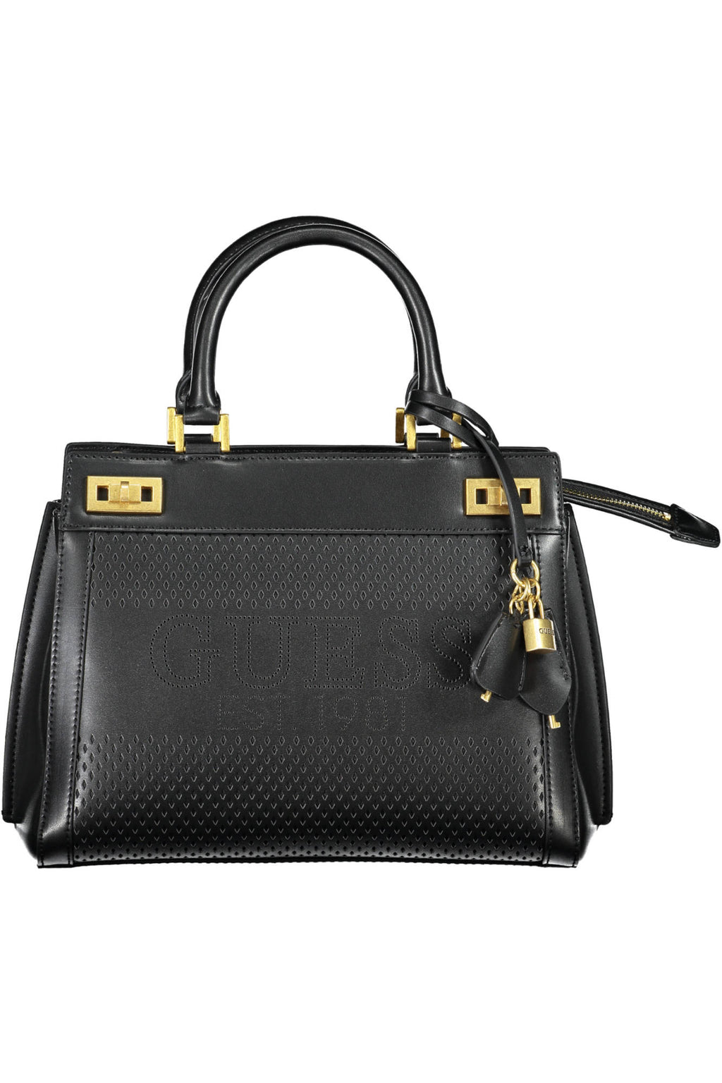 GUESS JEANS BLACK WOMEN'S BAG