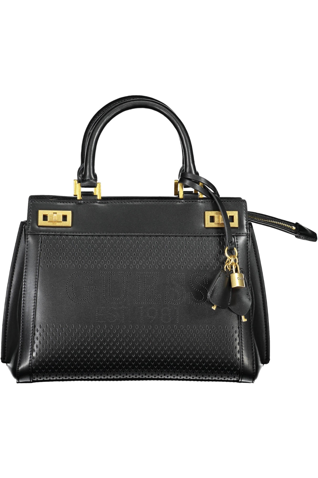 GUESS JEANS BLACK WOMEN'S BAG