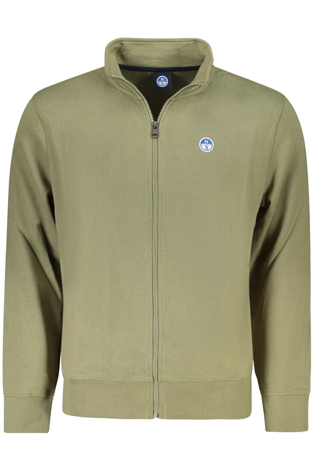 NORTH SAILS MEN'S ZIP-UP SWEATSHIRT GREEN