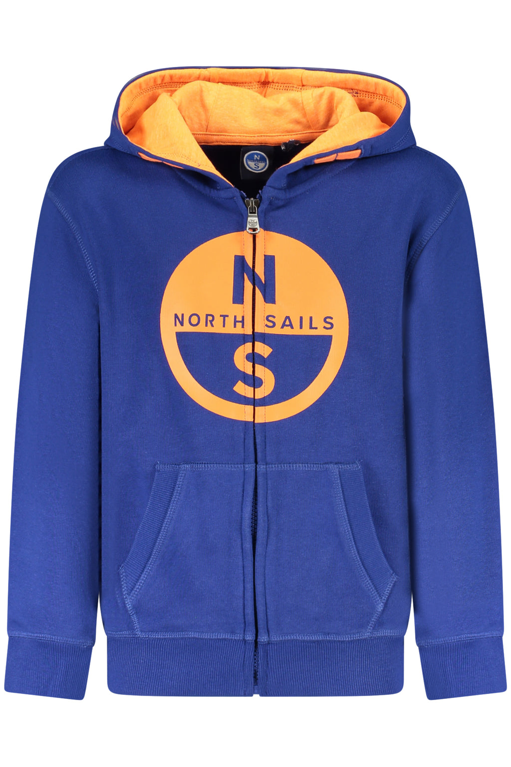 NORTH SAILS KIDS' ZIP-UP SWEATSHIRT BLUE
