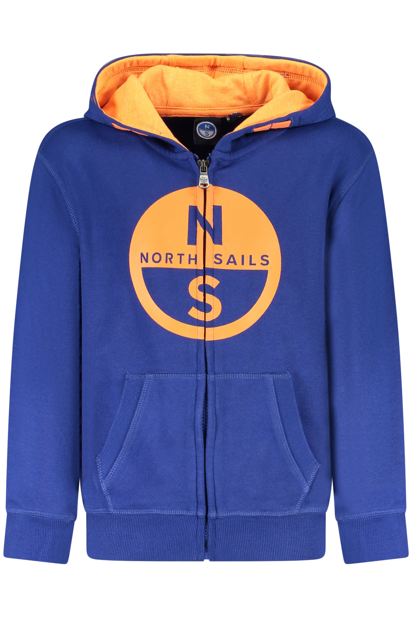 NORTH SAILS KIDS' ZIP-UP SWEATSHIRT BLUE