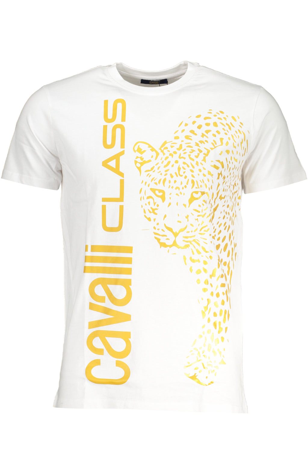 CAVALLI CLASS MEN'S SHORT SLEEVED T-SHIRT WHITE