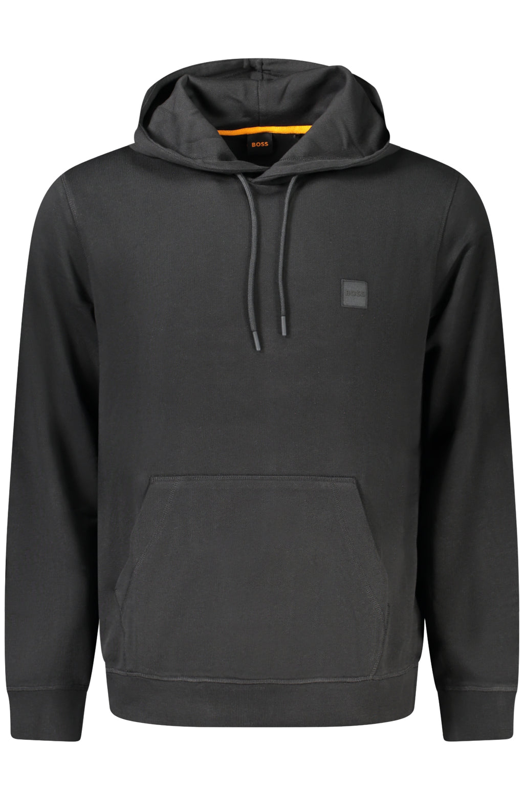BOSS MEN'S BLACK ZIP-UP SWEATSHIRT