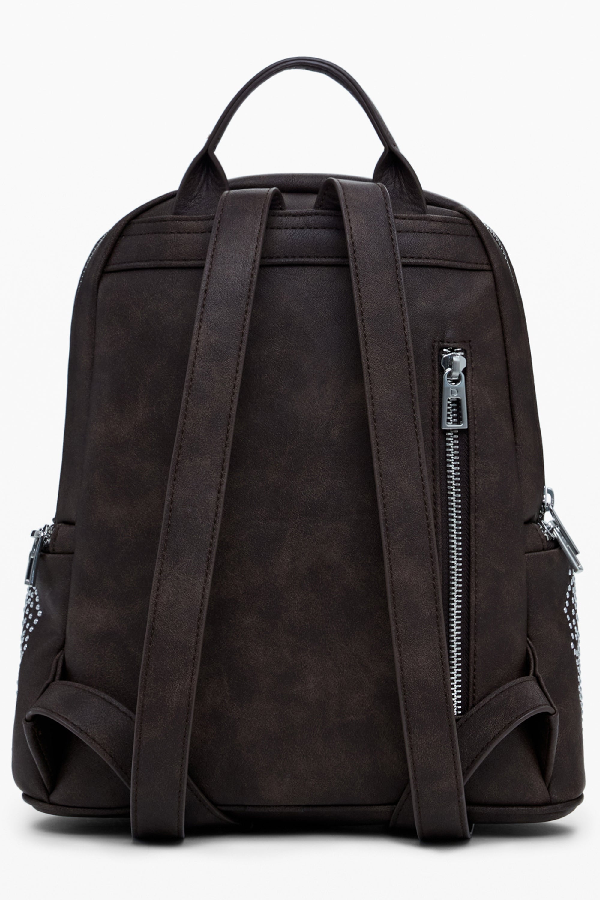 DESIGUAL WOMEN'S BROWN BACKPACK