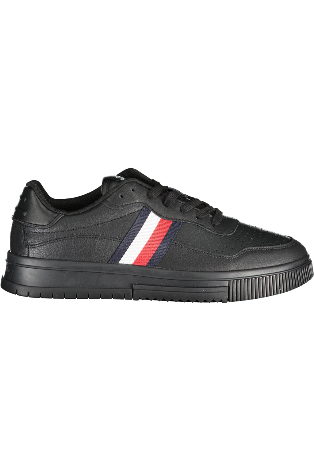 TOMMY HILFIGER BLACK MEN'S SPORTS SHOES