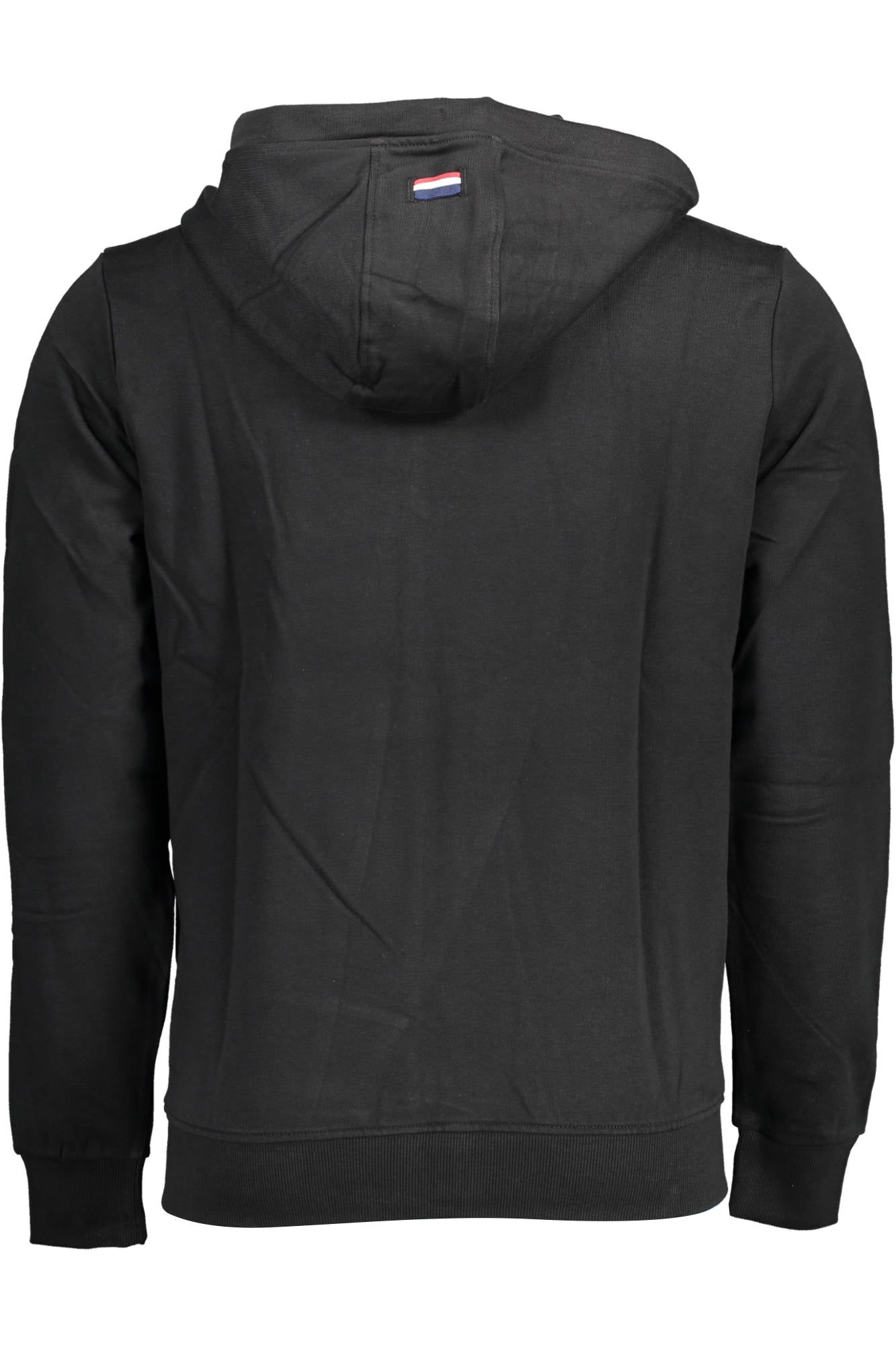 US POLO SWEATSHIRT WITH ZIP BLACK MAN