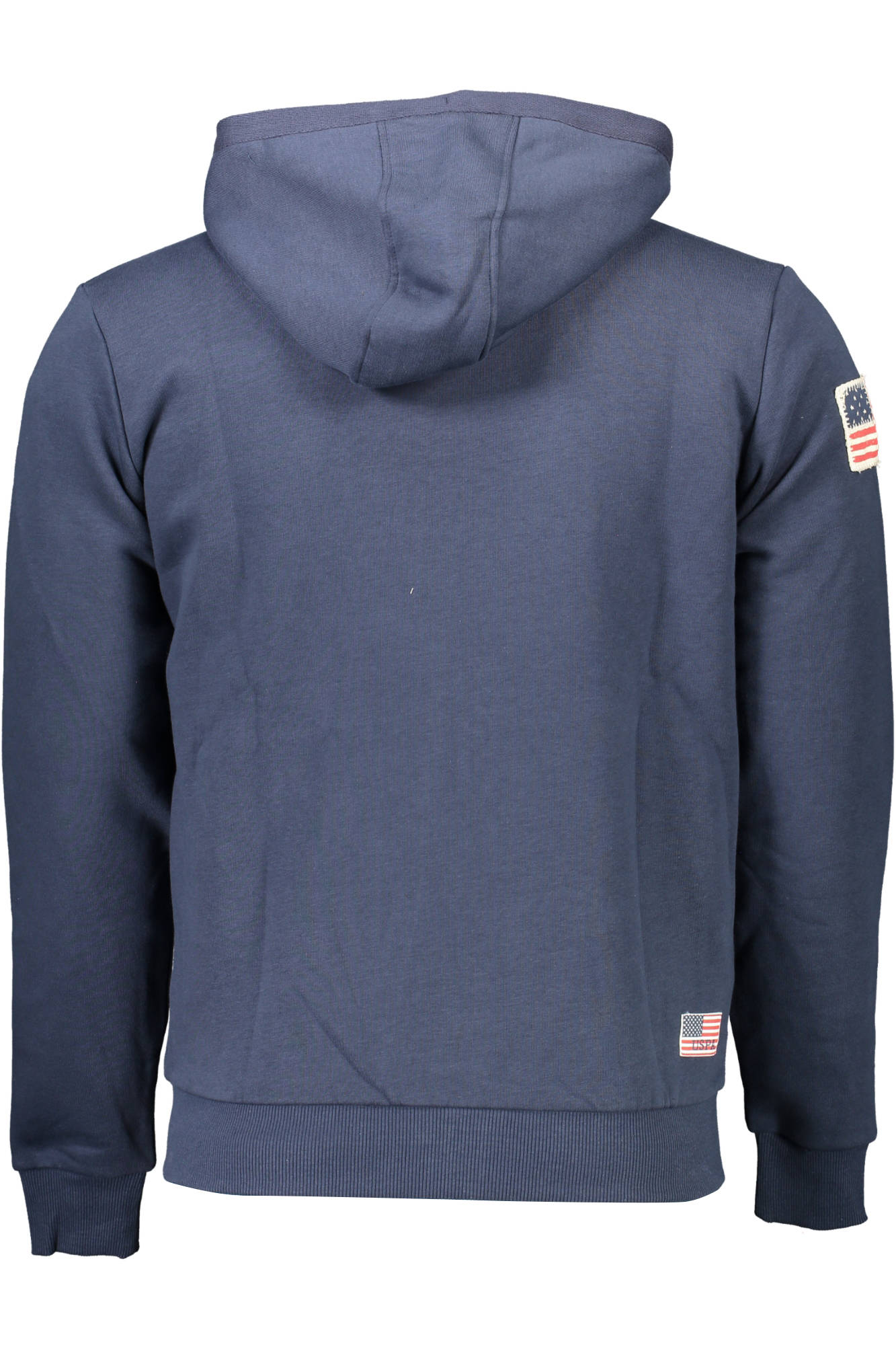 US POLO MEN'S BLUE SWEATSHIRT WITH ZIP