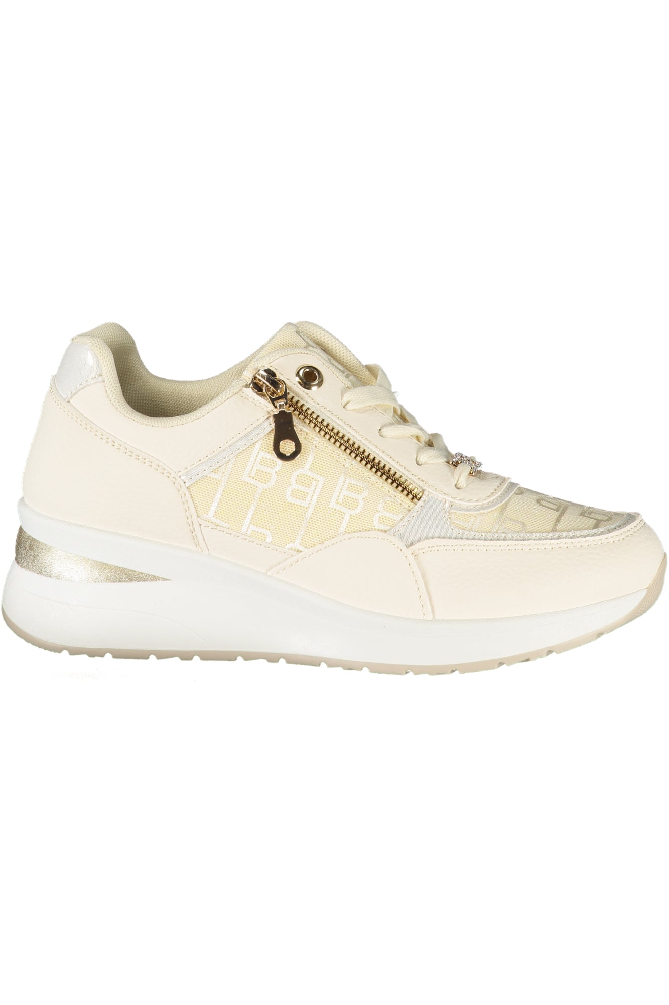 LAURA BIAGIOTTI WOMEN'S WHITE SPORTS SHOES