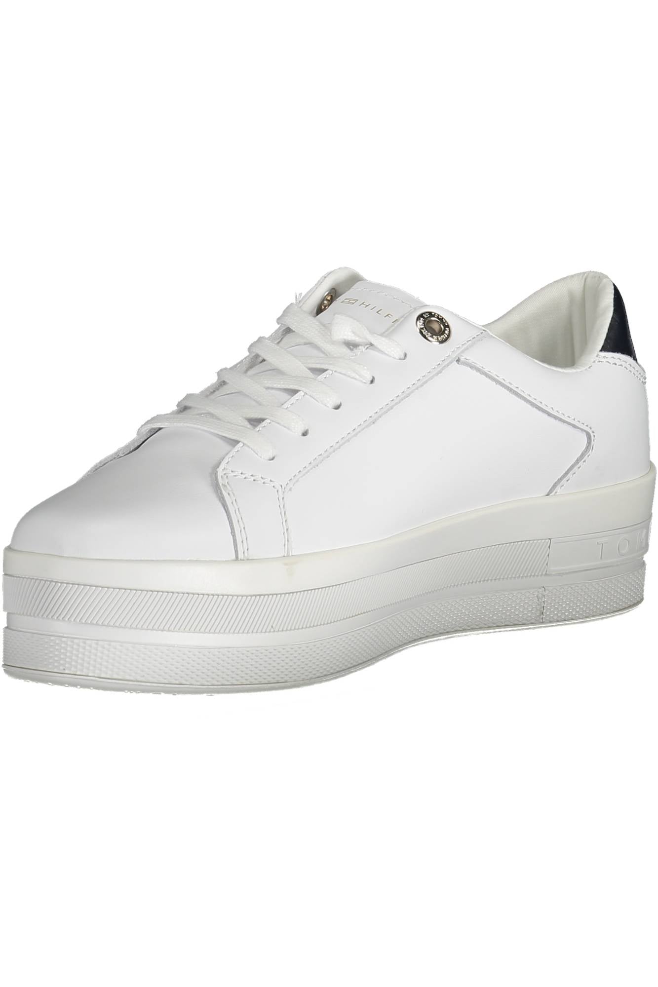 TOMMY HILFIGER WOMEN'S WHITE SPORTS SHOES