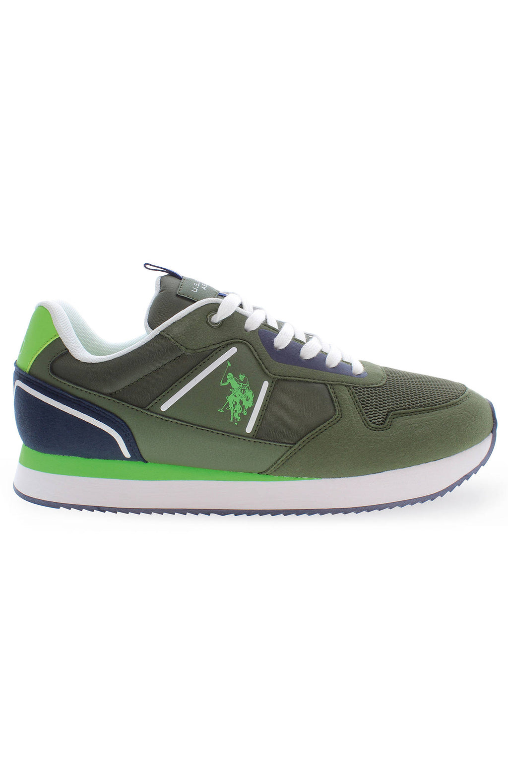 US POLO BEST PRICE MEN'S SPORTS FOOTWEAR GREEN