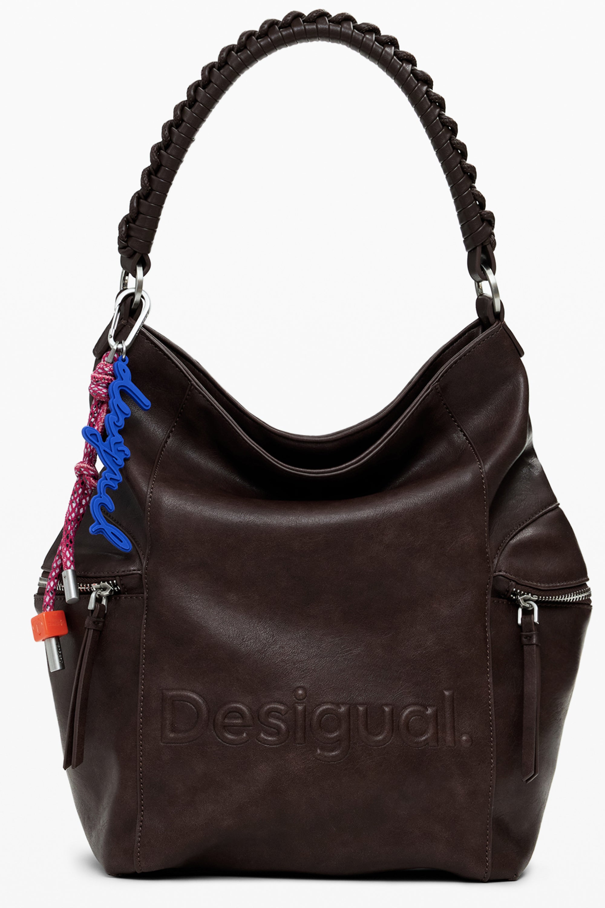 DESIGUAL WOMEN'S BROWN BACKPACK