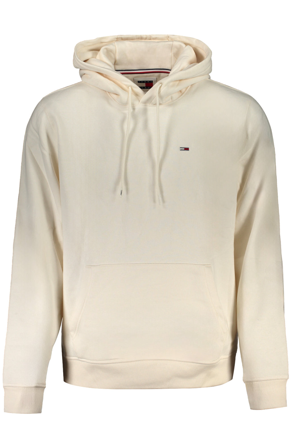TOMMY HILFIGER MEN'S WHITE ZIPLESS SWEATSHIRT
