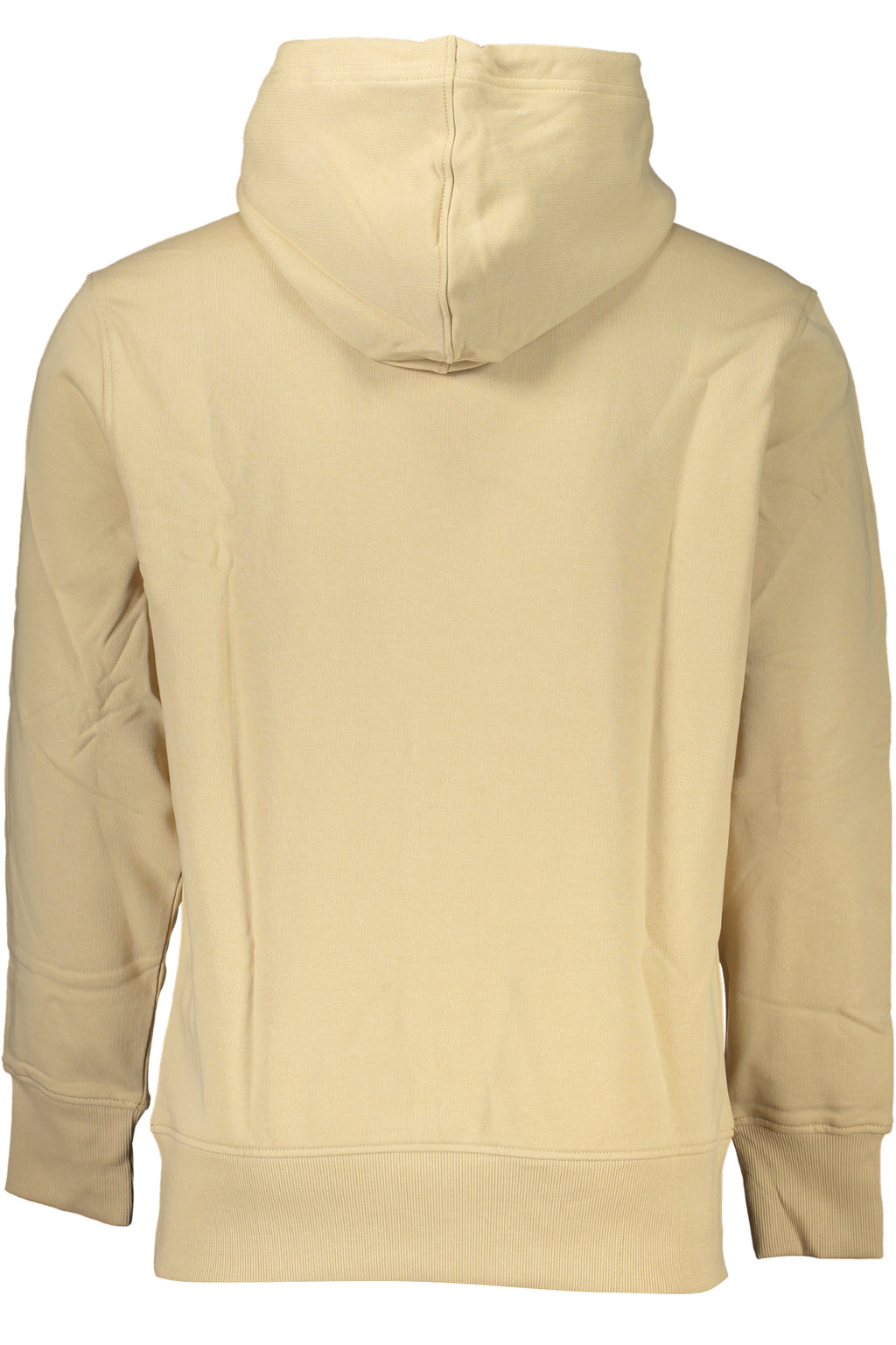 CALVIN KLEIN MEN'S BEIGE ZIPLESS SWEATSHIRT
