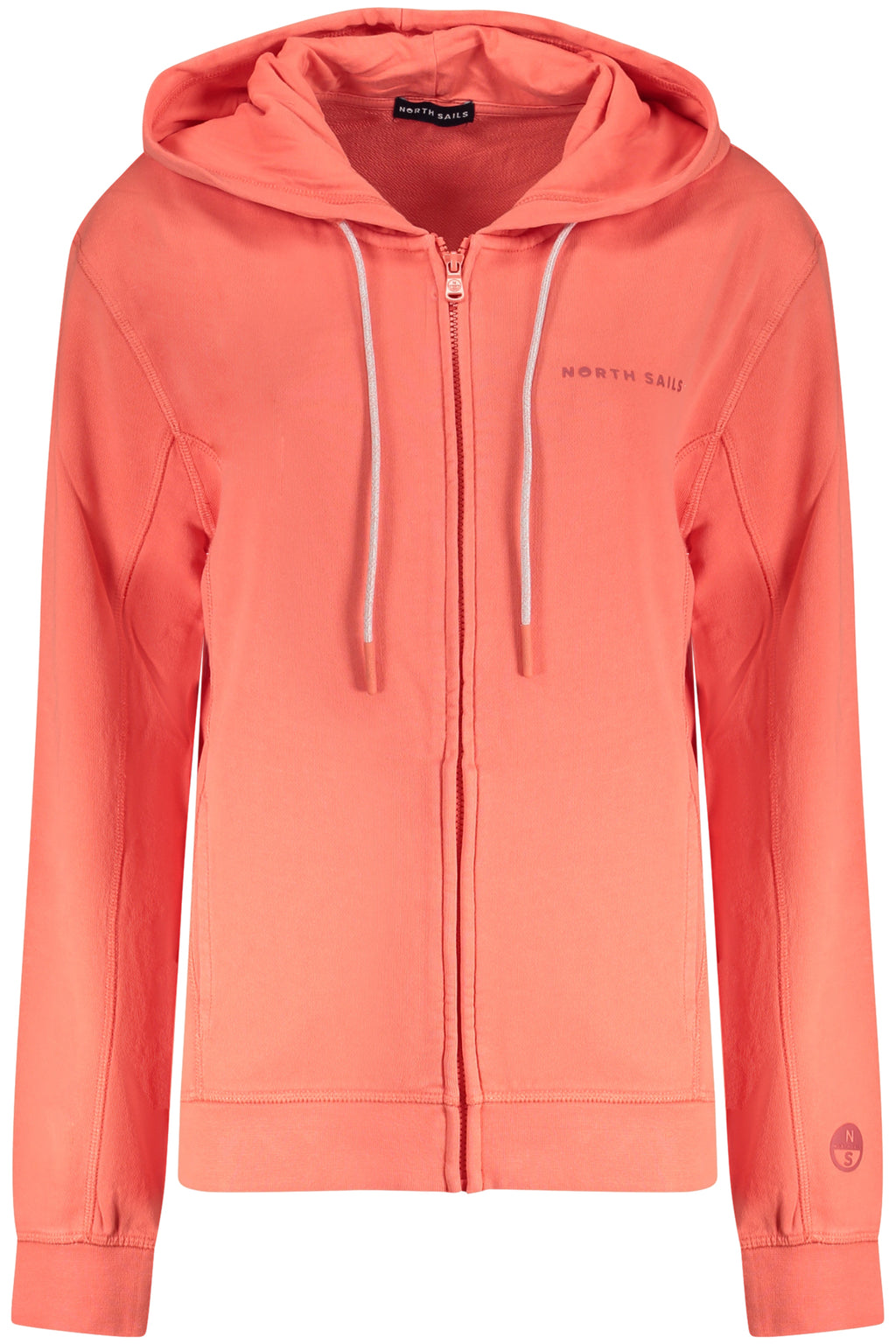 NORTH SAILS WOMEN'S PINK ZIP-UP SWEATSHIRT