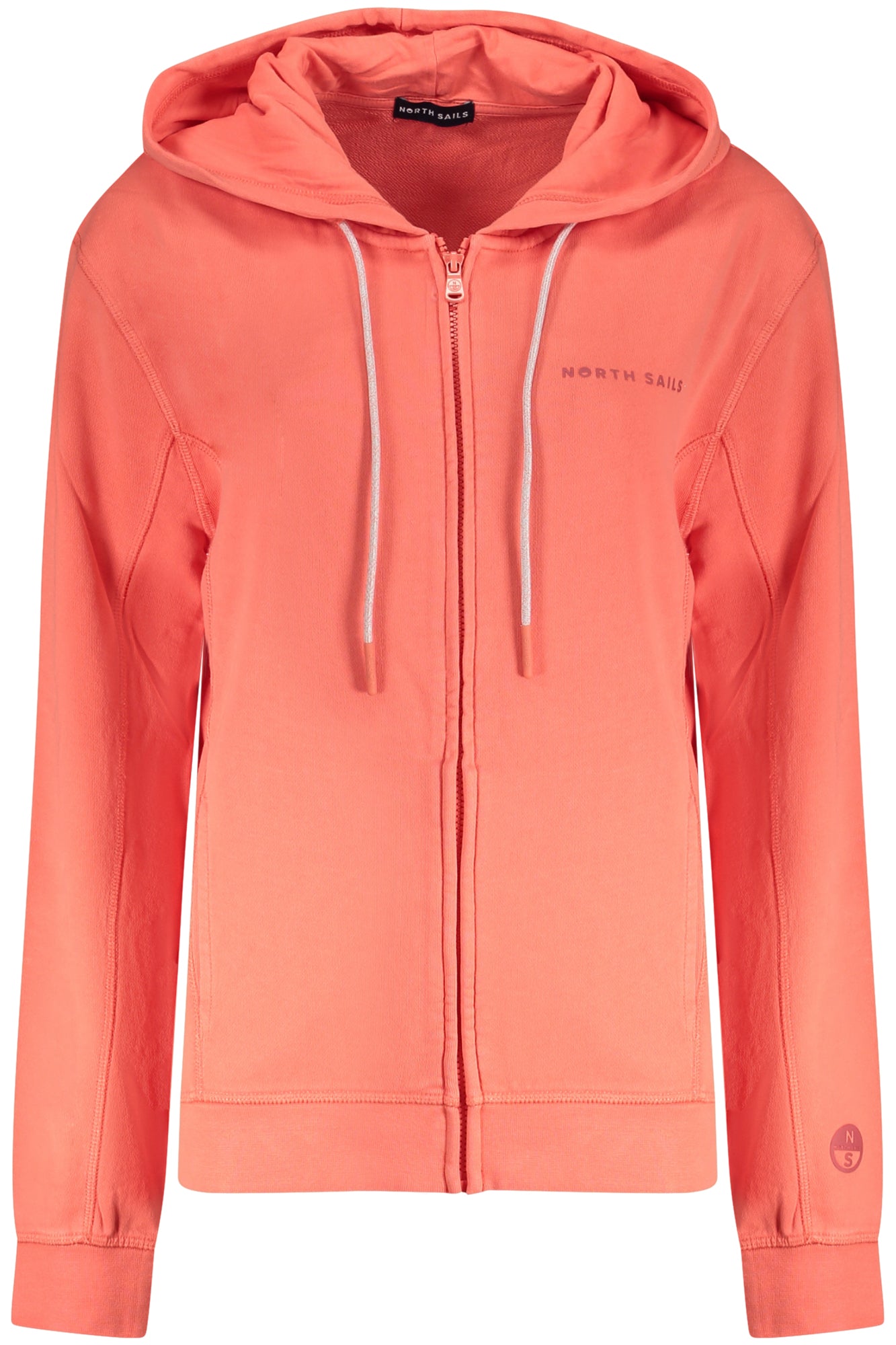 NORTH SAILS WOMEN'S PINK ZIP-UP SWEATSHIRT
