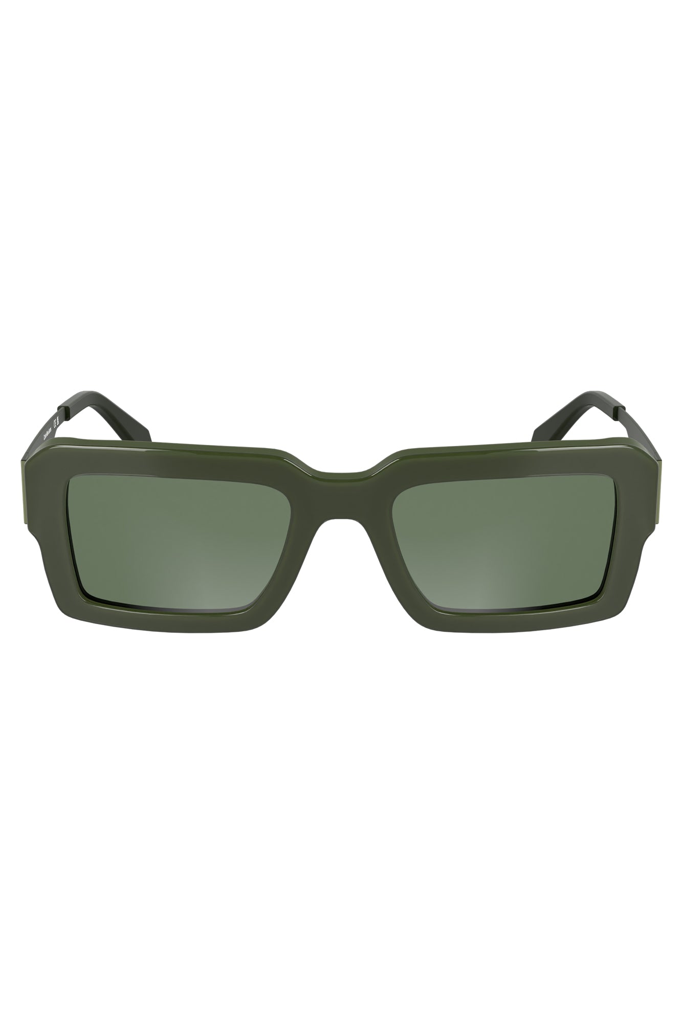 CALVIN KLEIN WOMEN'S SUNGLASSES GREEN