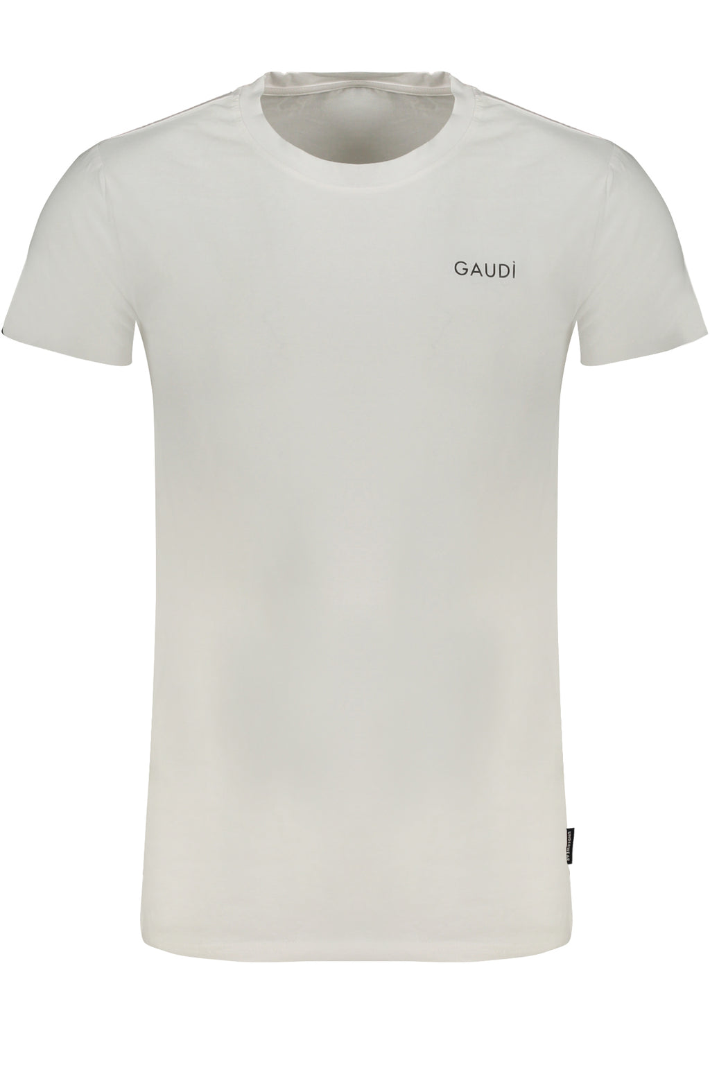 GAUDÌ MEN'S WHITE SHORT SLEEVE T-SHIRT