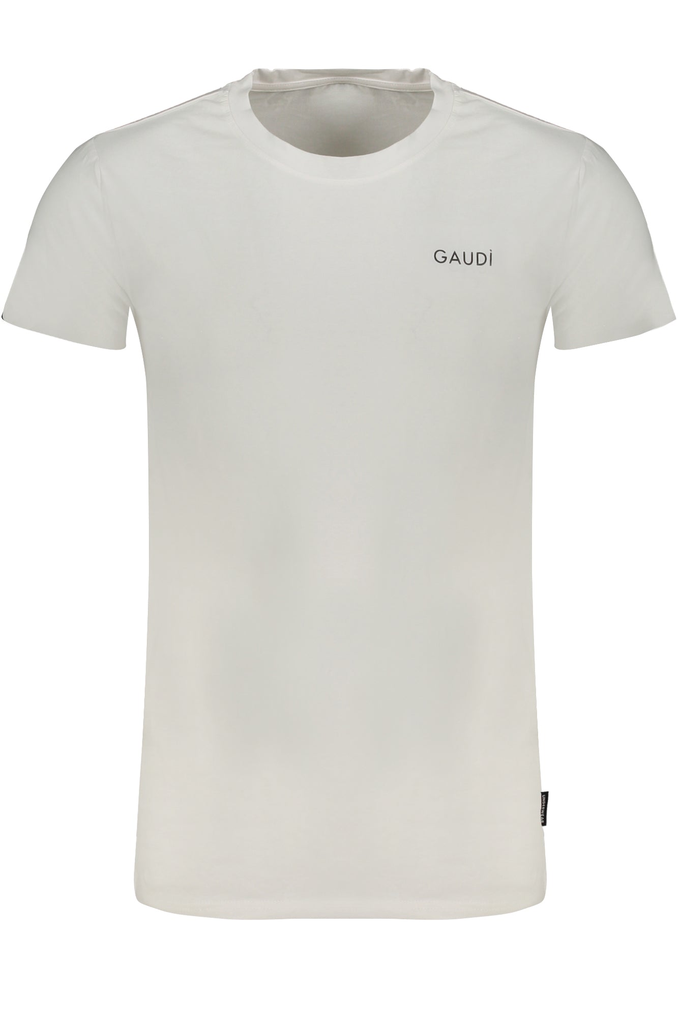 GAUDÌ MEN'S WHITE SHORT SLEEVE T-SHIRT