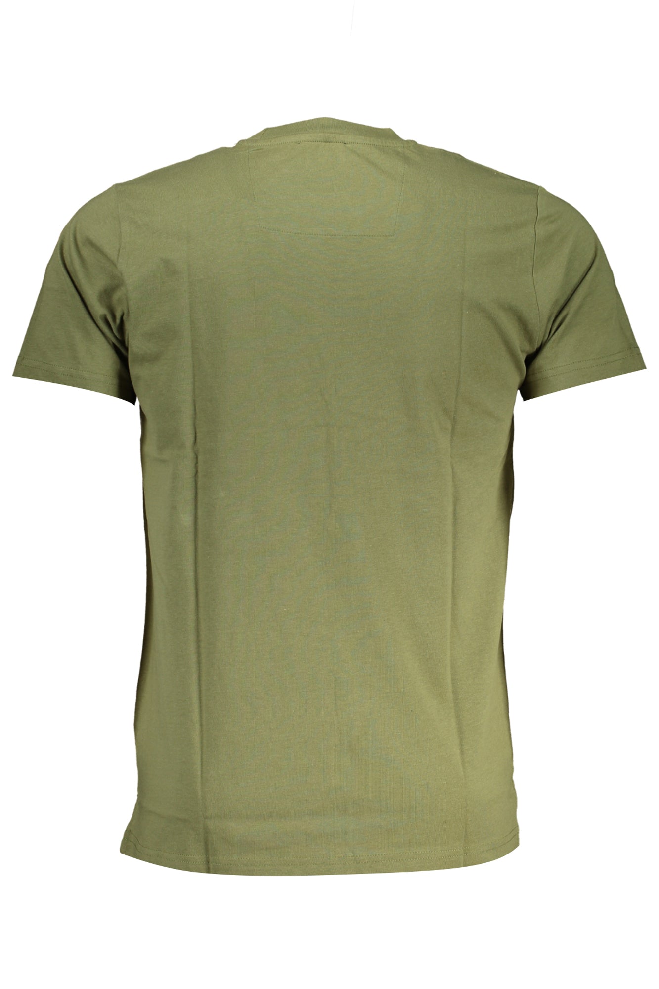 CAVALLI CLASS GREEN MEN'S SHORT SLEEVED T-SHIRT