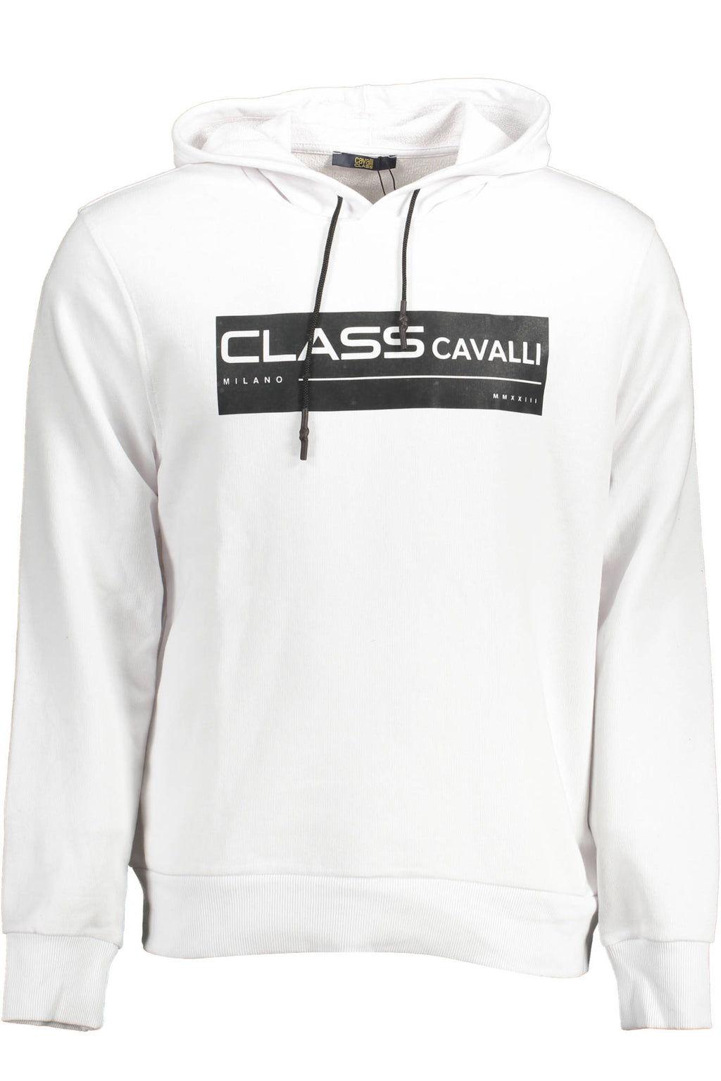 CAVALLI CLASS SWEATSHIRT WITHOUT ZIP MAN WHITE