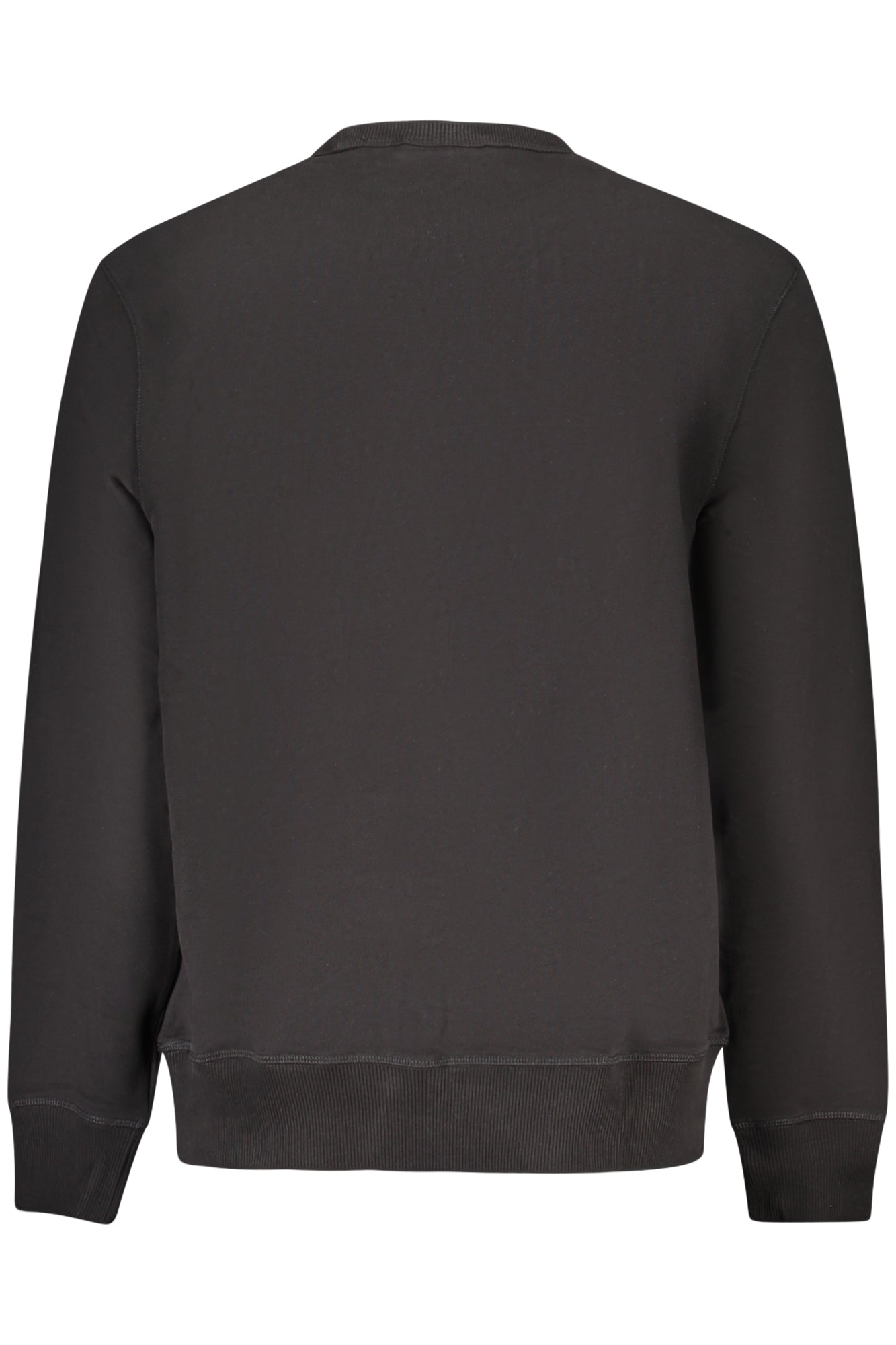 CALVIN KLEIN MEN'S BLACK ZIP-UP SWEATSHIRT