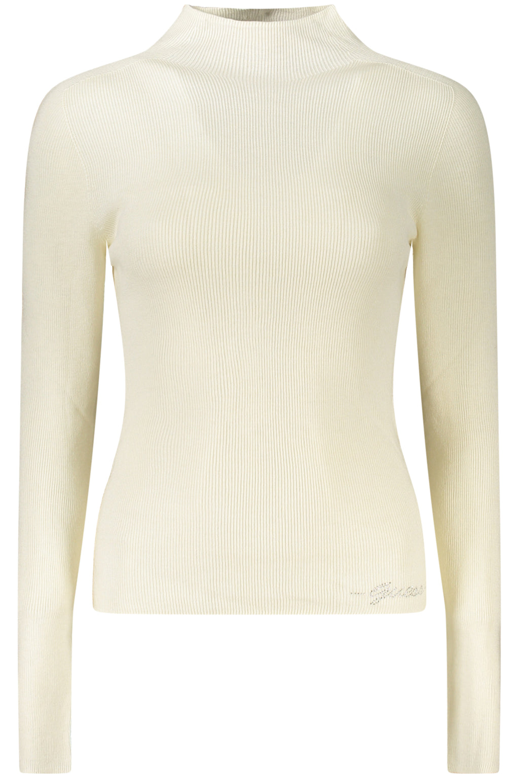 GUESS JEANS WOMEN'S WHITE SWEATER
